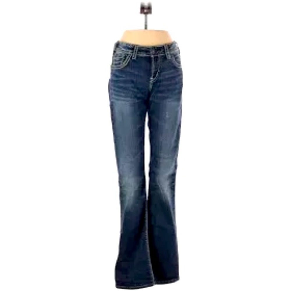 Silver Jeans Co. Aiko Mid Boot Dark Wash